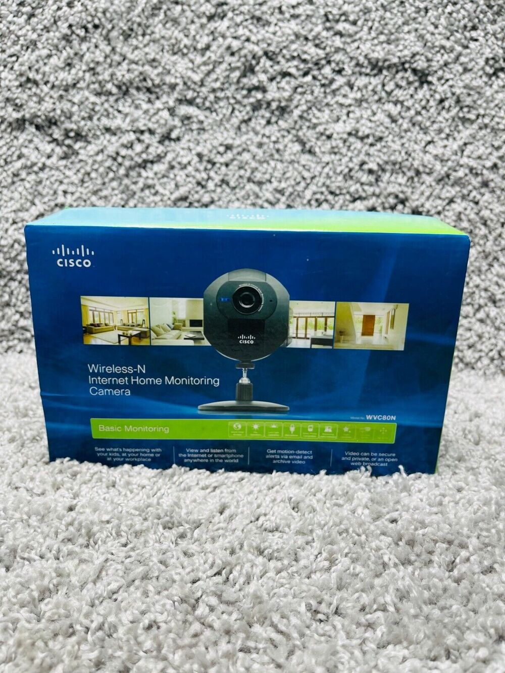 Cisco Wireless Internet Home Basic Monitoring Camera 640 x 480